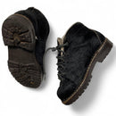 Diemme Pony Hair Black Boots (UK 3)