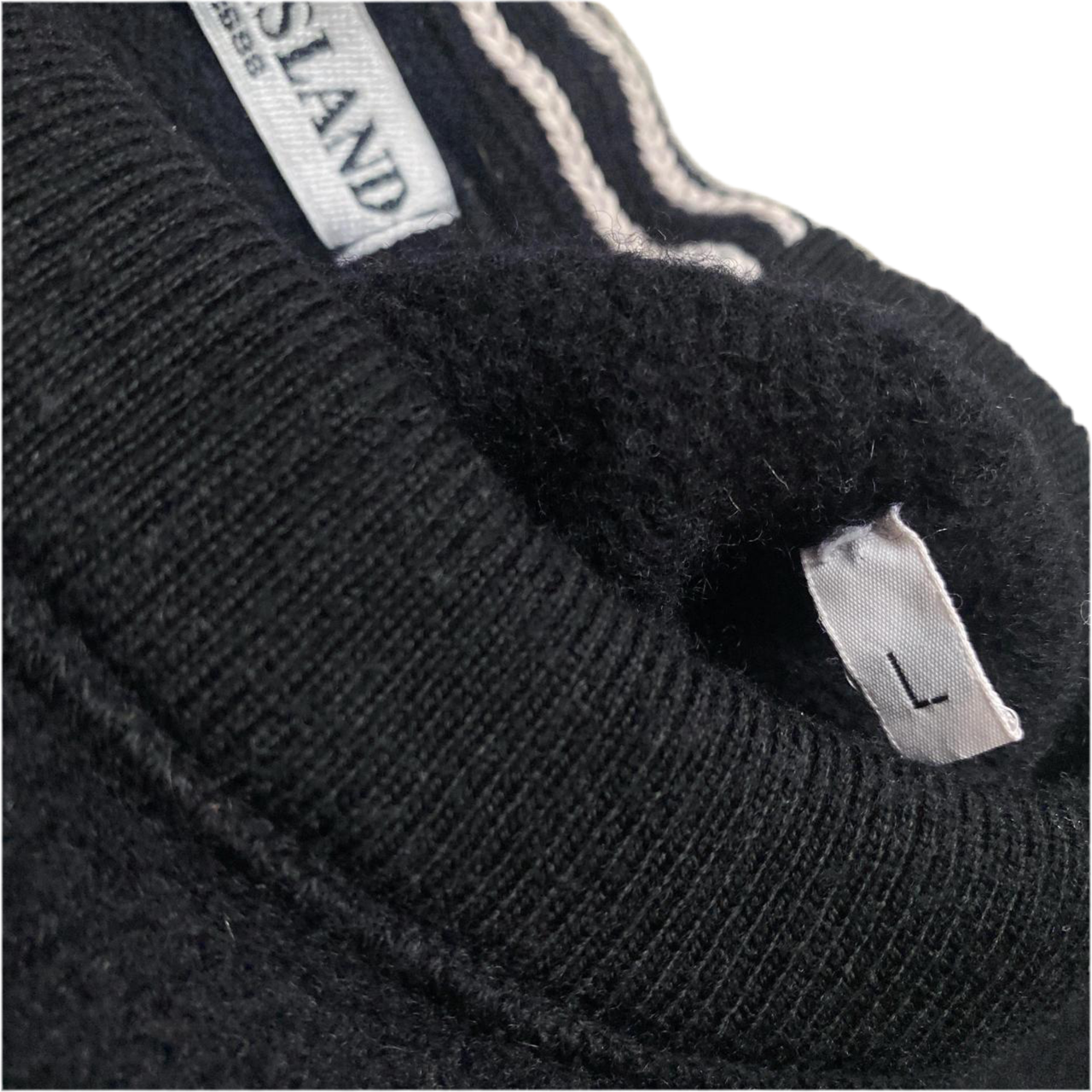 Stone Island Wool Black Jumper (S)