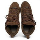 Balenciaga Arena Chocolate Brown Suede High Top Trainers (UK 7)