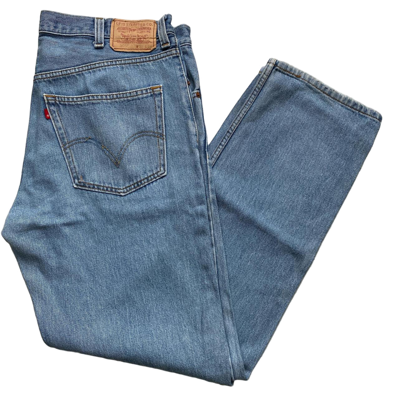 Levis 505 Light Blue Baggy Jeans (38W)