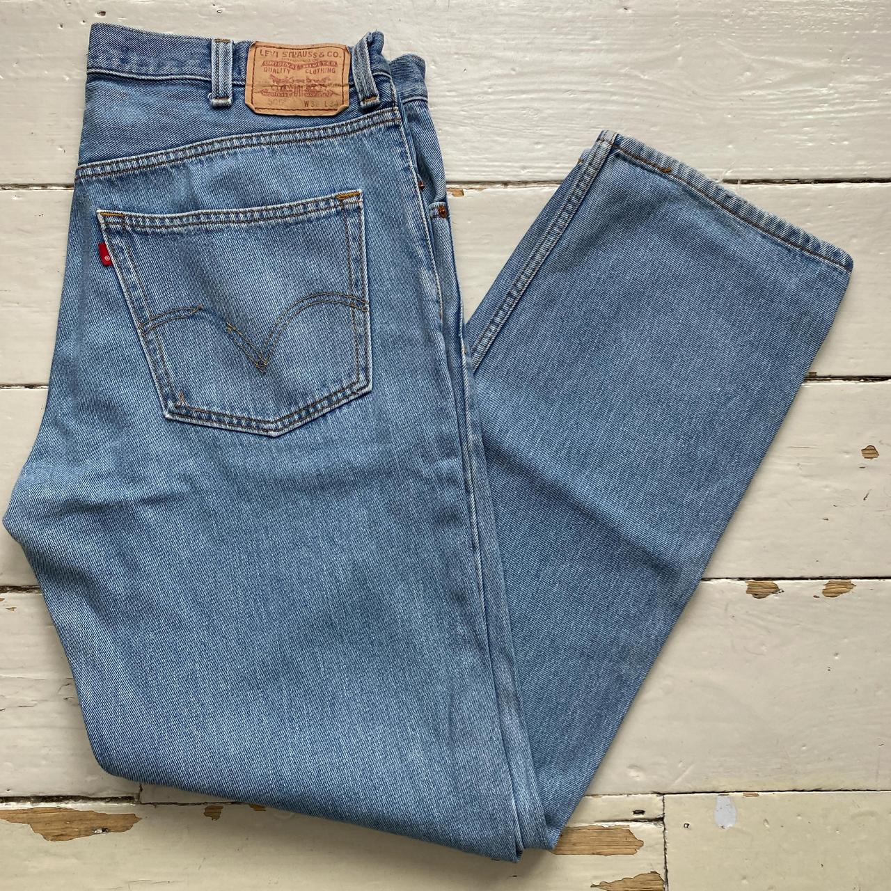 Levis 505 Light Blue Baggy Jeans