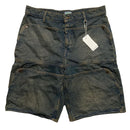 Guess Baggy Big Pocket Jort Jean Shorts (W 34)