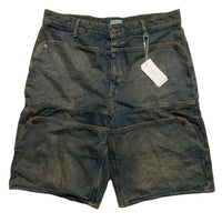 Guess Baggy Big Pocket Jort Jean Shorts (W 34)