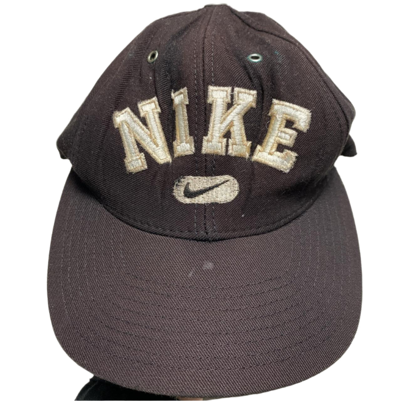Nike 90s Vintage Black and White Cap