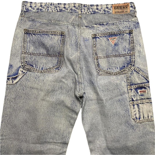 Guess Baggy Originals Carpenter Jeans Light Blue (W 34)