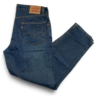 Levis 550 Navy Baggy Vintage Jeans (34W)