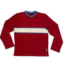 BTKA Born To Kick Arse Red Cream and Blue Jumper (L)