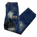 Lot 29 Vintage Embroidery Patches Cartoon Graffiti Baggy Jeans (36W)