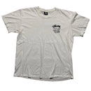 Stussy Bob Marley Excuse Me While I Light My Spliff White T Shirt (M)