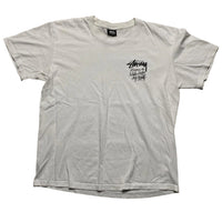 Stussy Bob Marley Excuse Me While I Light My Spliff White T Shirt (M)