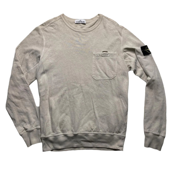 Stone Island Cream Jumper (L)