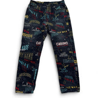 Moschino Casino Vintage 90’s Multi Print Jeans Trousers (34W)