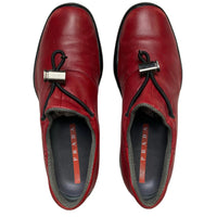 Prada Vibram Red Womens Cup Style Trainers (UK 5)