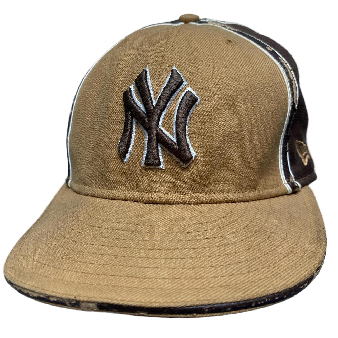 New York Yankees New Era Vintage Brown and Sand Fitted Cap