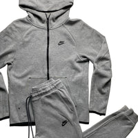 Nike Tech Fleece Grey Full Tracksuit (XS)