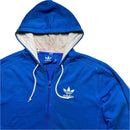 Adidas Originals Blue and White Hoodie (M)