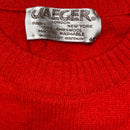 Jaegar Red Lambswool Red Jumper (S)