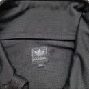Adidas Originals Black and White Striped Tracksuit Jacket (2XL)