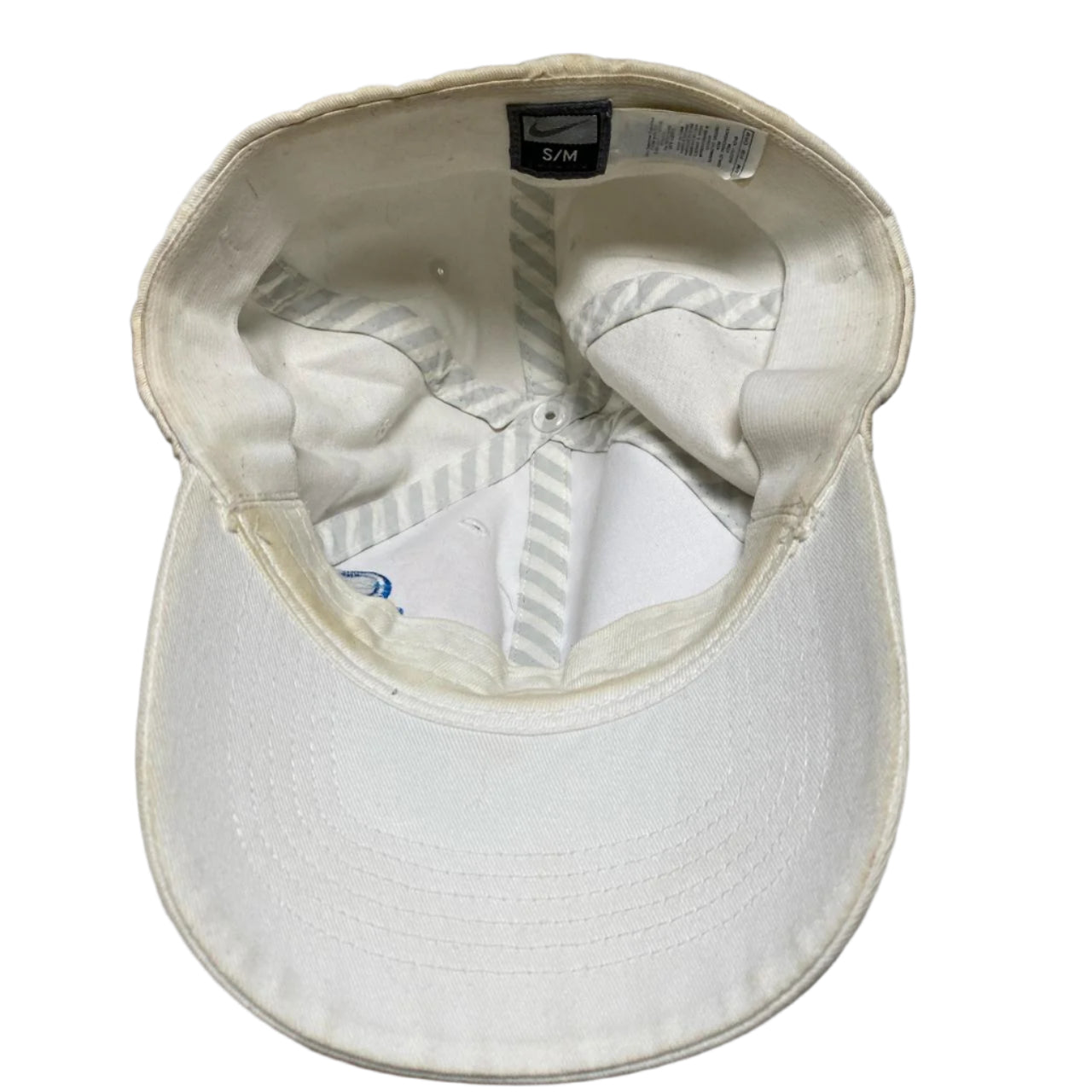 Nike Air Max 360 White Blue and Orange Cap