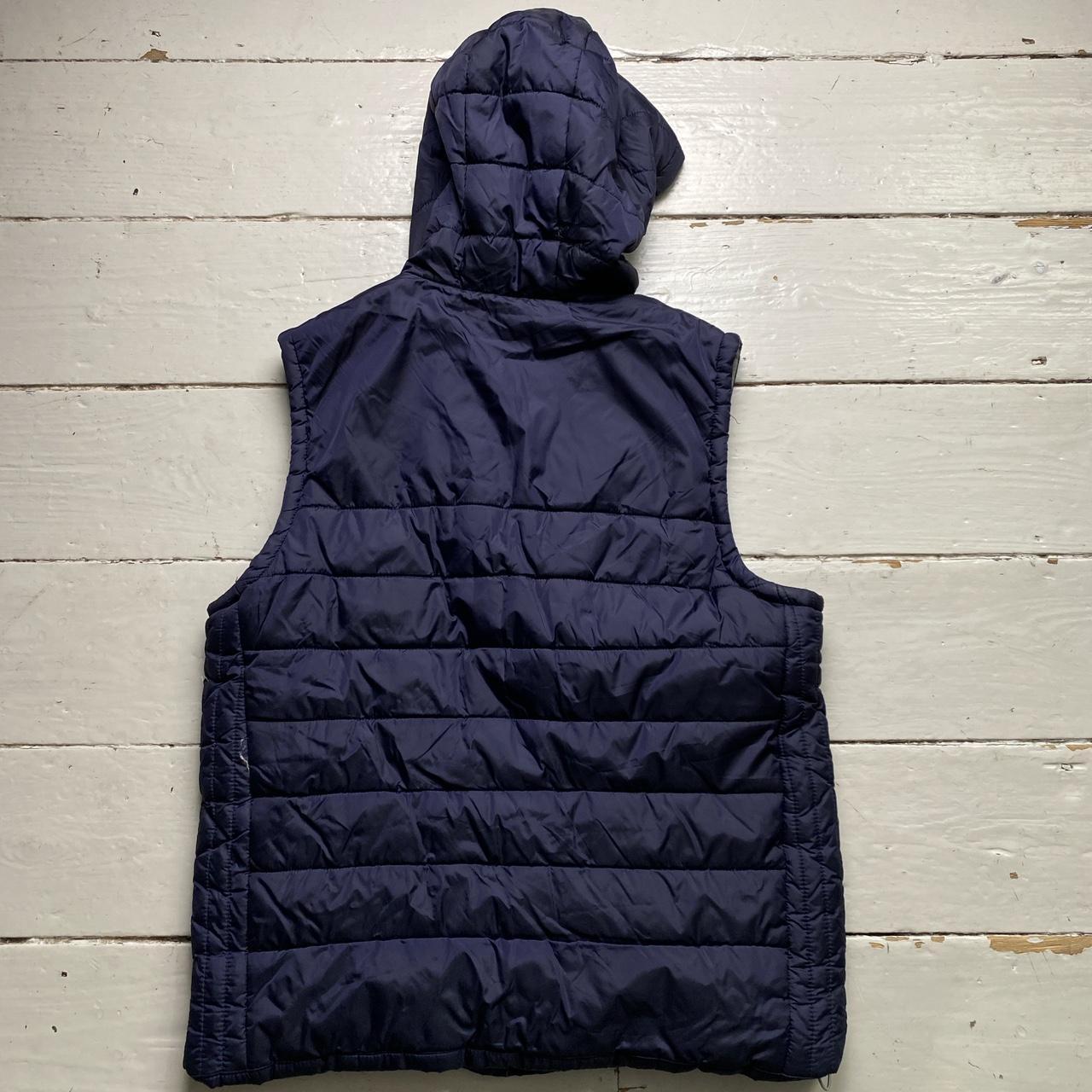 QPR Queens Park Rangers Navy and Grey Hooded Gilet