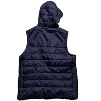 QPR Queens Park Rangers Navy and Grey Hooded Gilet (M)