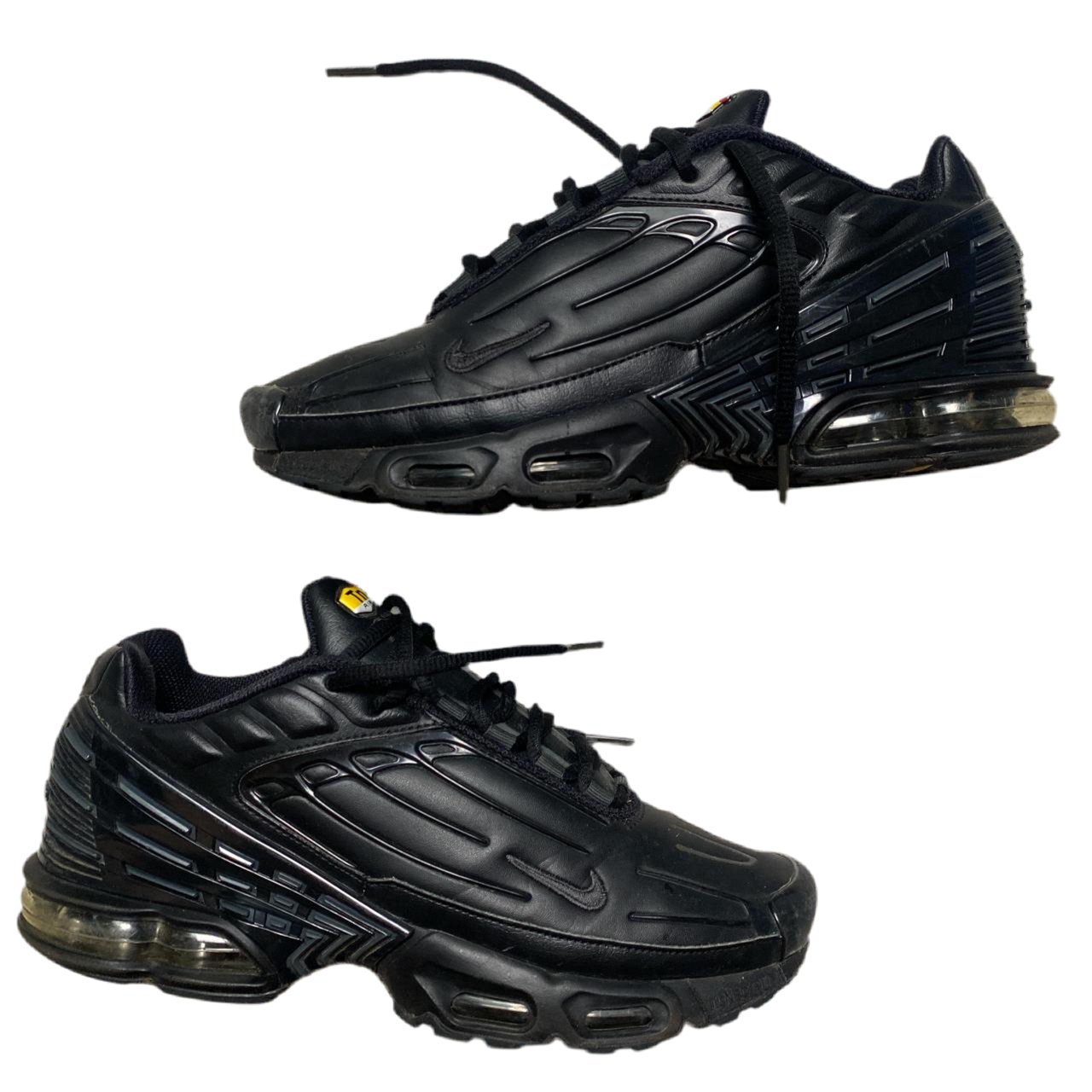 Nike Air Max Plus TN Black Leather (UK 7)