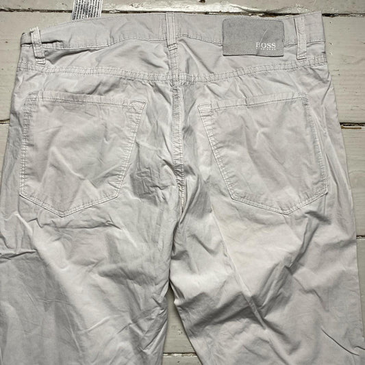 Hugo Boss White Trousers