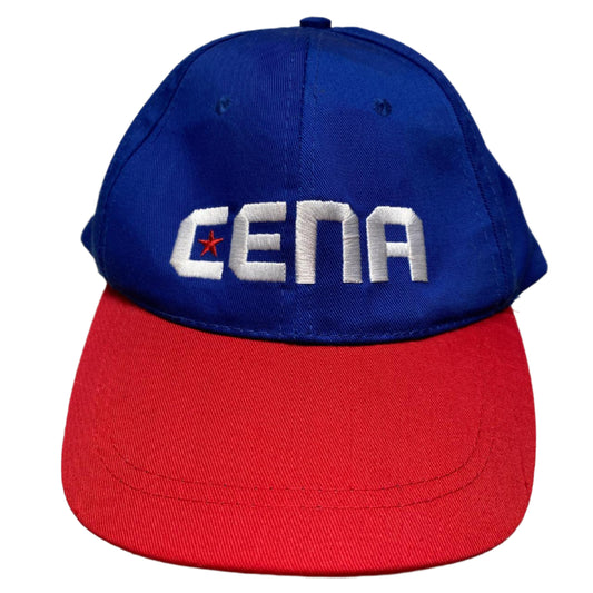 John Cena WWE Wrestling Blue Red and White Cap