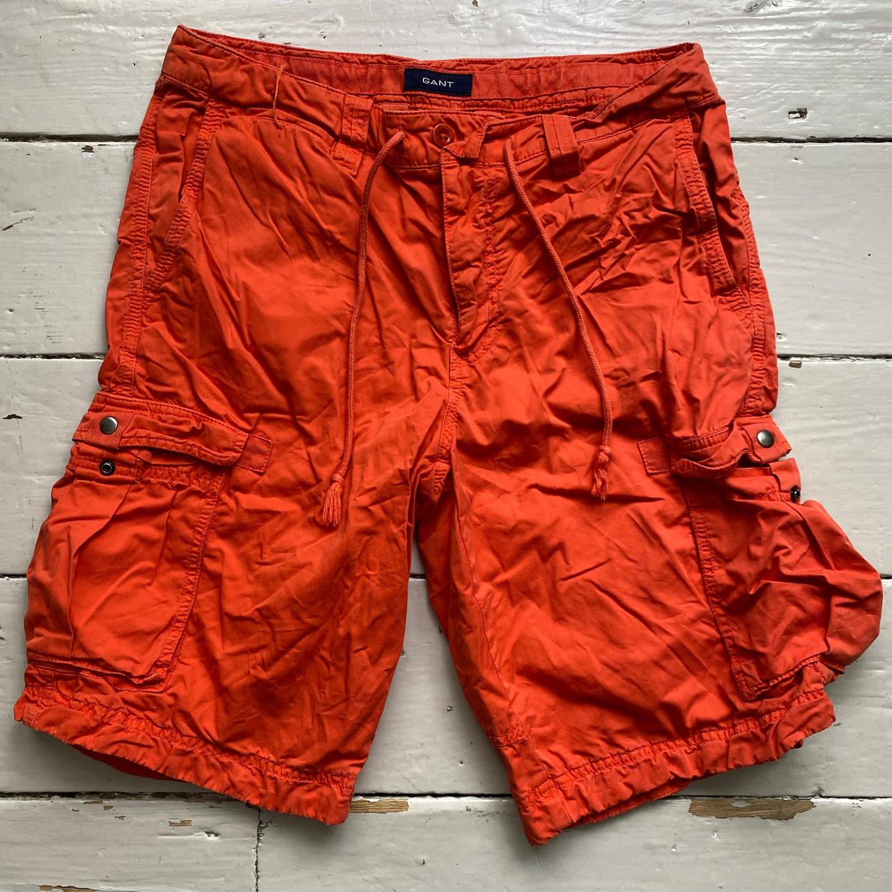 Gant Orange Cargo Shorts