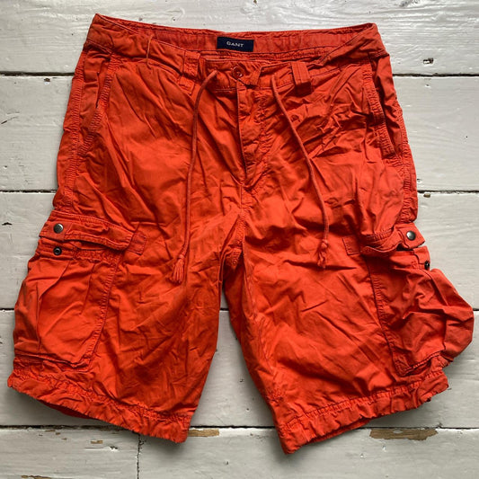 Gant Orange Cargo Shorts