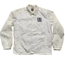 Carhartt WIP White and Black Livhtweight Jacket (M)