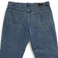 Yves Saint Laurent YSL Vintage y2k Baggy Light Blue Jeans