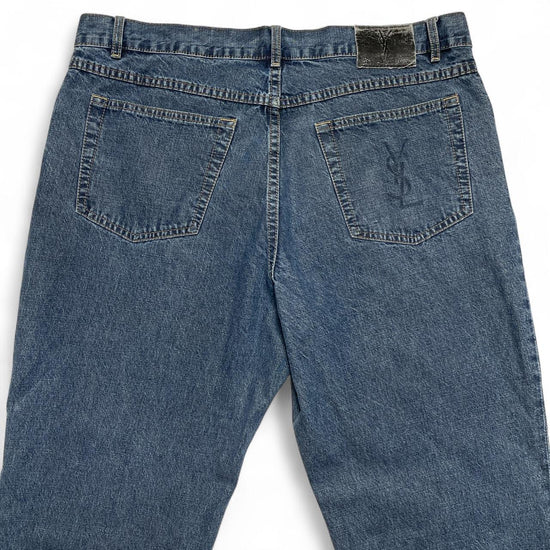 Yves Saint Laurent YSL Vintage y2k Baggy Light Blue Jeans