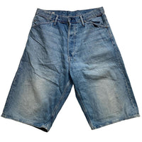 G Star Bam Baggy Light Stonewash Jorts Jean Shorts (32W)