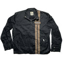 BTKA London Black and Brown Bomber Jacket (L)