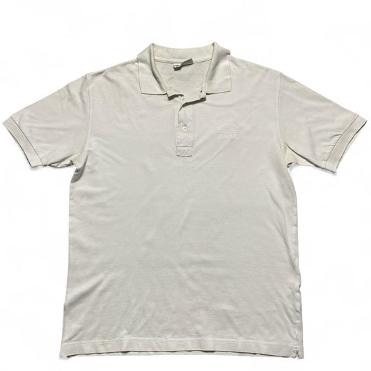 Gianfranco Ferre White Short Sleeve Polo Shirt (L)