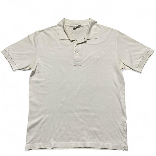 Gianfranco Ferre White Short Sleeve Polo Shirt (L)