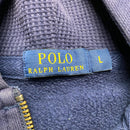 Polo Ralph Lauren Navy and Yellow Pony Hoodie (L)