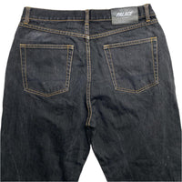 Palace Black Indigo Baggy Jeans (32W)