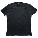 Dolce & Gabbana Vintage V Neck Black T Shirt (XL)