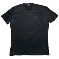 Dolce & Gabbana Vintage V Neck Black T Shirt (XL)