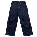 Edwin Distressed Selvedge Wide Pant Navy Baggy Jeans (32W)
