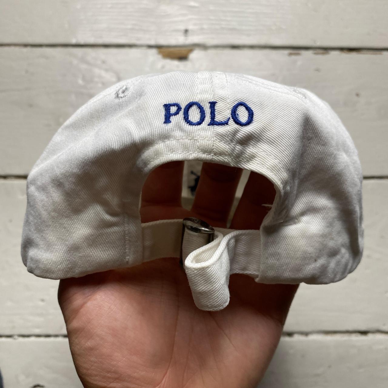 Polo Ralph Lauren White and Blue Cap