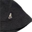 Kangol Black and White Towelling Bucket Hat