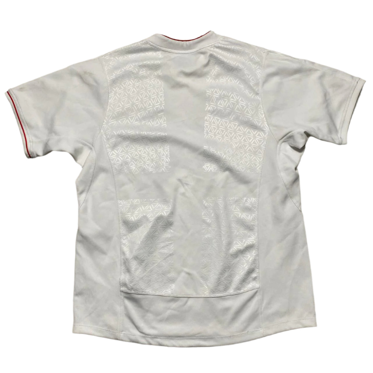 Nike England Rugby O2 2007/08 Vintage Jersey White and Red (M)