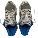 Asics Gel Nimbus 9 White Silver and Blue Trainers (UK 7)
