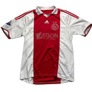 Adidas Ajax 2004/5 Vintage Football Jersey Red and White Suarez (L)