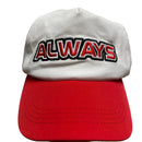 Always Do What You Should Do White Red and Black Snapback Cap
