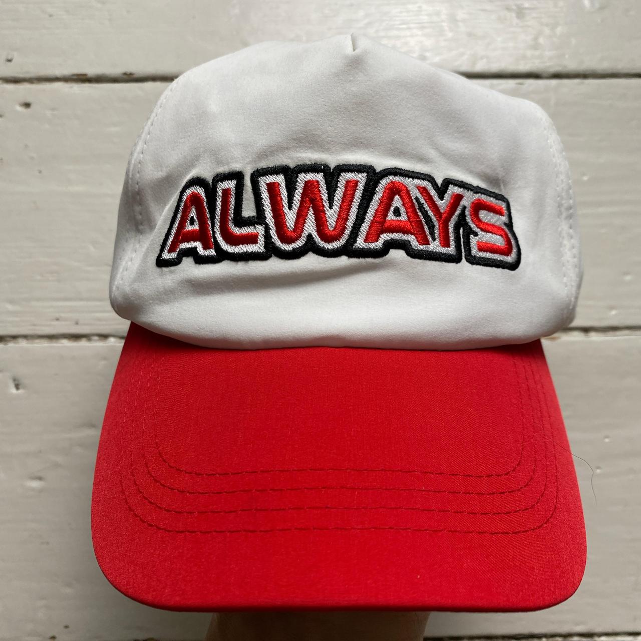 Always Do What You Should Do White Red and Black Snapback Cap