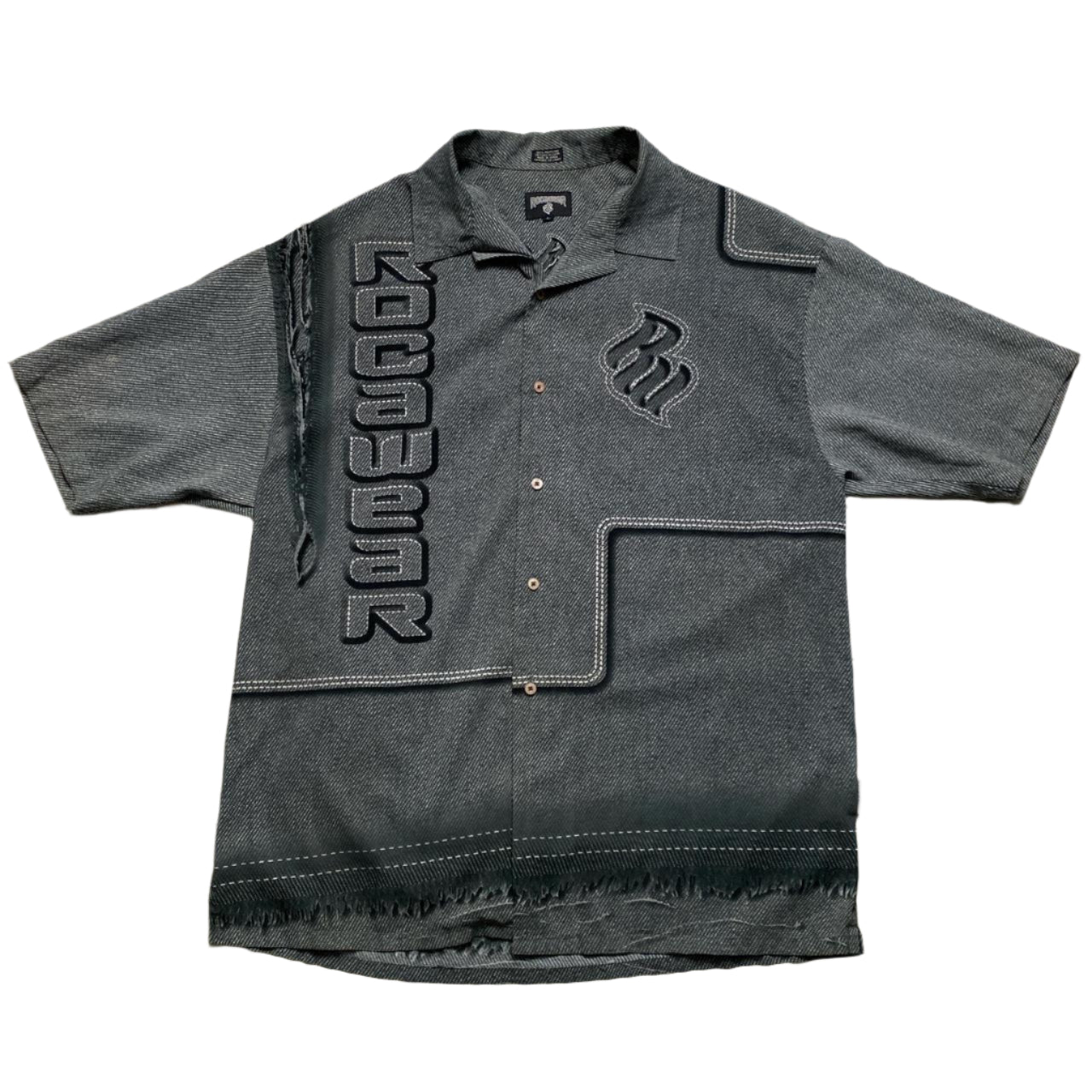 Rocawear Vintage 90’s Short Sleeve Grey Shirt (L)